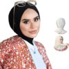 Snap Hijab-Turbans for Women-Hijab for Women Hair Wraps-Head Wraps for Women Hijab Undercap-Caps-Instant Hijab 01 Women Hijab Undercap-Caps-Instant Hijab