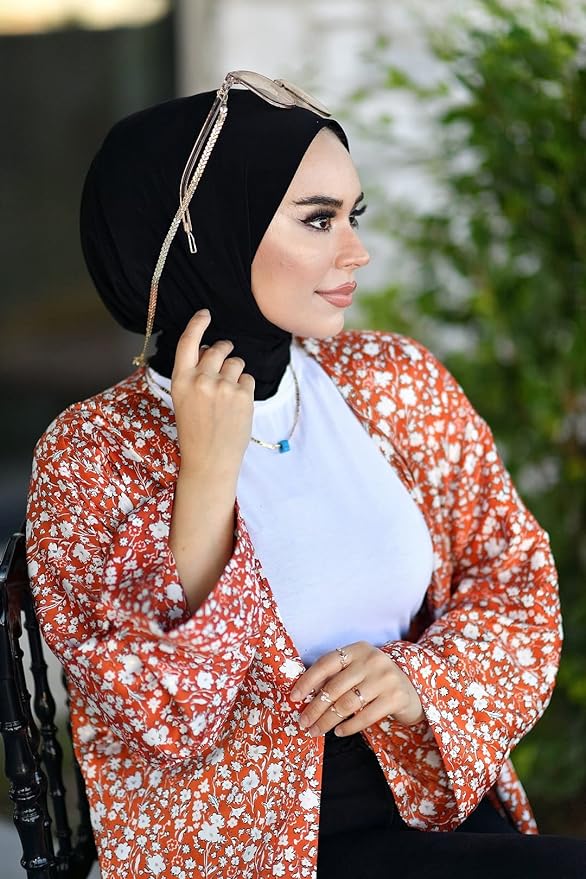 Snap Hijab-Turbans for Women-Hijab for Women Hair Wraps-Head Wraps for Women Hijab Undercap-Caps-Instant Hijab 02 Women Hijab Undercap-Caps-Instant Hijab