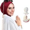 Snap Hijab-Turbans for Women-Hijab for Women Hair Wraps-Head Wraps for Women Hijab Undercap-Caps-Instant Hijab 04 Women Hijab Undercap-Caps-Instant Hijab