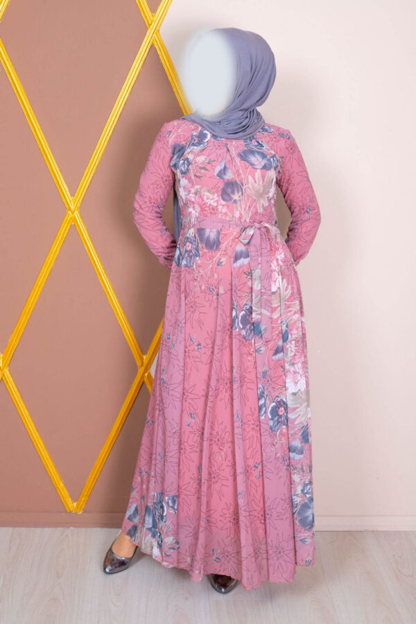 Chiffon Floral Dress 2 Chiffon Floral Dress