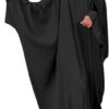 IKADEX Muslim Dress for Women Pakistani Kaftan Abaya Robe + Hijab Arabic Islamic Prayer Clothes Dubai Outfits 01 IKADEX Muslim Dress for Women Pakistani Kaftan Abaya Robe