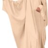 IKADEX Muslim Dress for Women Pakistani Kaftan Abaya Robe + Hijab Arabic Islamic Prayer Clothes Dubai Outfits 03 IKADEX Muslim Dress for Women Pakistani Kaftan Abaya Robe