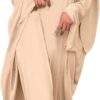 IKADEX Muslim Dress for Women Pakistani Kaftan Abaya Robe + Hijab Arabic Islamic Prayer Clothes Dubai Outfits 04 IKADEX Muslim Dress for Women Pakistani Kaftan Abaya Robe