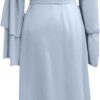 Women's Muslim Soft And Elegant Chiffon Solid Cardigan